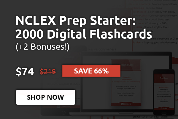 NCLEX Prep Starter Set - 2000 Digital Flashcards + 2 FREE Bonuses