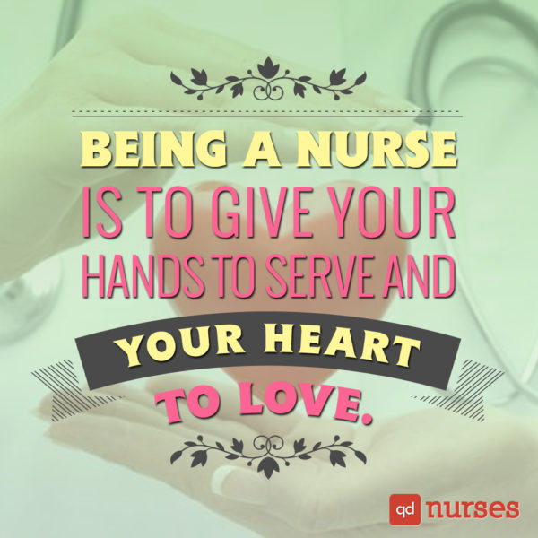 Top Inspirational Nursing Quotes - QD Nurses